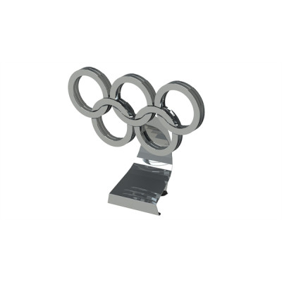 Конструктор Metal Time Колекцiйна модель Rings of Strength Олімпійські кільця (MT021Y)