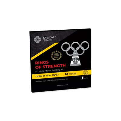 Конструктор Metal Time Колекцiйна модель Rings of Strength Олімпійські кільця (MT021Y)