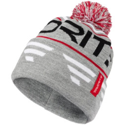 Шапка Favorite Pompon Hat 56 Gray Black Logo (1693.08.86)