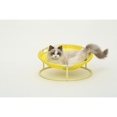 Лежак для тварин MISOKO&amp;CO Pet bed round 45x45x22 см yellow (HOOP31832)