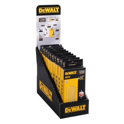 Набір свердл DeWALT у касеті для Tough Case, універсальних MULTI MATERIAL IMPACT 5 шт. (DT70830)