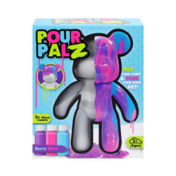 Набір для творчості ToyMonster Pour Palz Флюїд Арт - Ведмедик &quot;Ягідний вибух&quot; (GS-G08682)