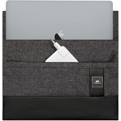 Чохол до ноутбука RivaCase 13.3&quot; 8802 (Black) &quot;Lantau&quot;, меланж (8802Black)