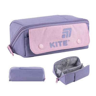 Пенал Kite 2702-2 фіолетово-рожевий (K25-2702-2)