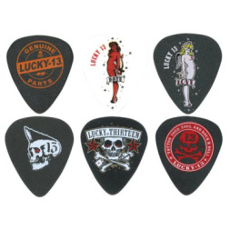 Медіатор Jim Dunlop Lucky 13 Artist Series Pick 1.0mm 6 шт. (L13BP1.0)
