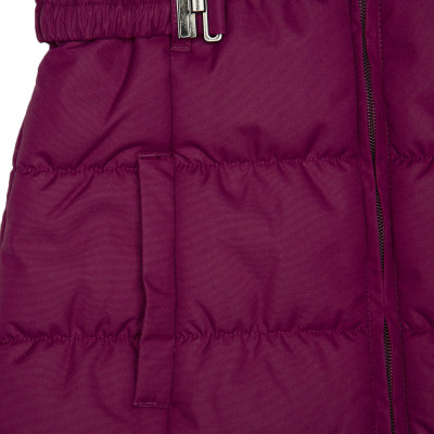 Пальто дитяче Huppa YACARANDA 12030030 бордовий 128 (4741468682877)
