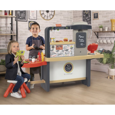 Ігровий набір Smoby Інтерактивний ресторан-кухня У Шефа (312307)
