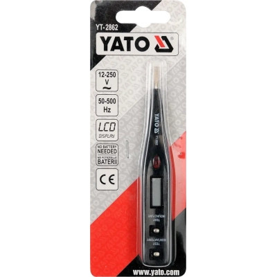 Викрутка Yato YT-2862 з тестером напруги (YT-2862)