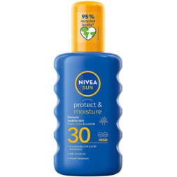 Засіб від засмаги Nivea Sun Сонцезахисний спрей Захист і зволоження SPF 30 200 мл (4005900698407/5900017067735)