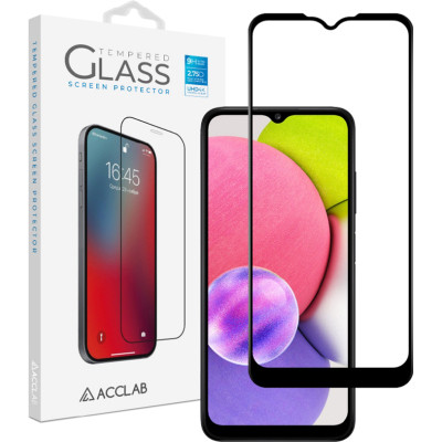 Скло захисне ACCLAB Full Glue Samsung A03S (1283126515330)