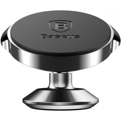Універсальний автотримач Baseus Magnetic Small ears (клейка стртрічка) black (SUER-B01)