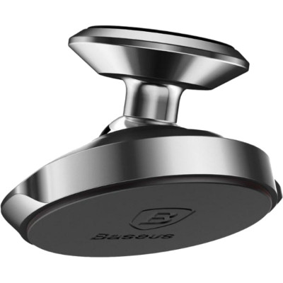 Універсальний автотримач Baseus Magnetic Small ears (клейка стртрічка) black (SUER-B01)