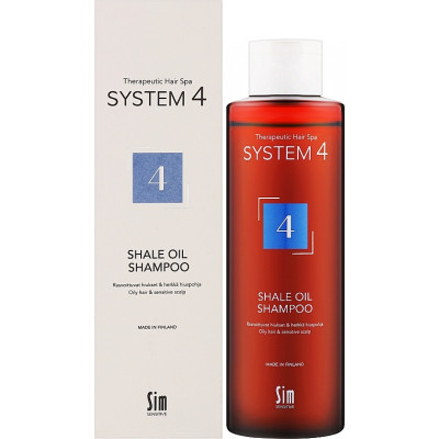 Шампунь Sim Sensitive System 4 Для жирної і чутливої шкіри голови 250 мл (6417150024376)