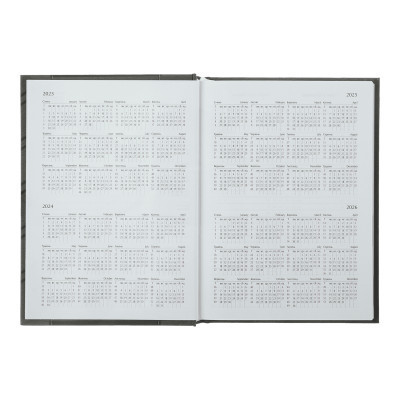 Тижневик Buromax датований 2024 OFFICE, А5 чорний (BM.2164-01)