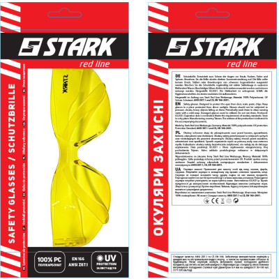 Захисні окуляри Stark SG-01Y жовті (515000002)