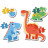 Пазл Clementoni 4 в 1 Dinosaurs, серія My First Puzzles (20834)