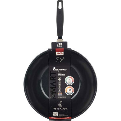 Сковорода MasterPro Wok Smart 28 см (BGEU-3770)
