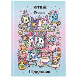 Щоденник шкільний Kite tokidoki, тверда обкладинка (TK25-262)