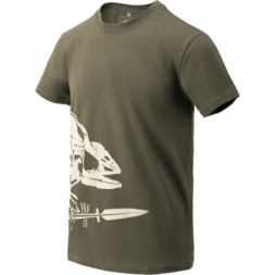 Футболка Helikon-Tex Full Body Skeleton Olive Green розмір M (TS-FBS-CO-02-B04)