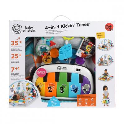 Детский коврик Baby Einstein музыкальный Kickin Tunes 4 в 1 (11749)