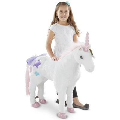 М&#039;яка іграшка Melissa&amp;Doug Великий плюшевий єдиноріг Джамбо (MD18801)