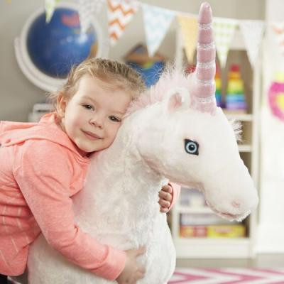 М&#039;яка іграшка Melissa&amp;Doug Великий плюшевий єдиноріг Джамбо (MD18801)