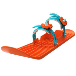 Санки Plastkon OneFoot Miniski Монолижа помаранчева (49653)