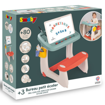 Набір для творчості Smoby Парта-дошка &quot;Школярик&quot;, з аксес. 68х21х57,5 см (420107)