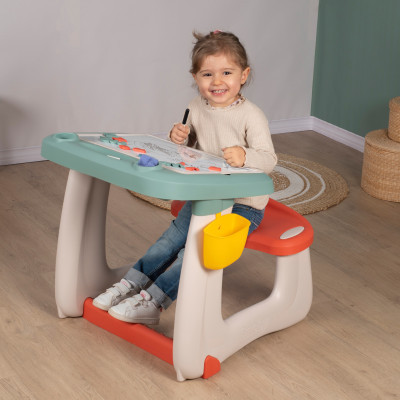 Набір для творчості Smoby Парта-дошка &quot;Школярик&quot;, з аксес. 68х21х57,5 см (420107)
