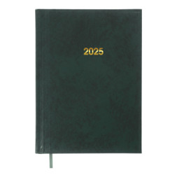 Тижневик Buromax датований 2025 BASE А5 зелений (BM.2108-04)