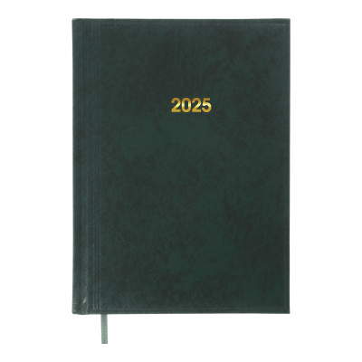 Тижневик Buromax датований 2025 BASE А5 зелений (BM.2108-04)