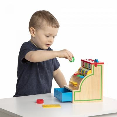 Розвиваюча іграшка Melissa&amp;Doug Перший дерев&#039;яний касовий аппарат (MD3378)