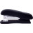 Степлер Buromax RUBBER TOUCH, 20 арк., скоби №24; 26, 127х54х33 мм, чорний (BM.4202-01)