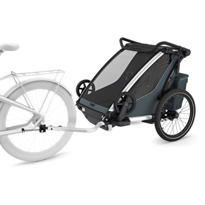Коляска Thule Chariot Cross 2 Double (Dark Slate) (TH 10201035)