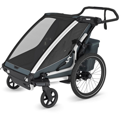 Коляска Thule Chariot Cross 2 Double (Dark Slate) (TH 10201035)