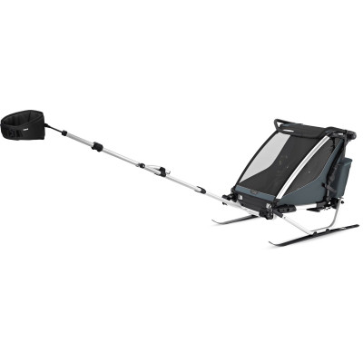 Коляска Thule Chariot Cross 2 Double (Dark Slate) (TH 10201035)