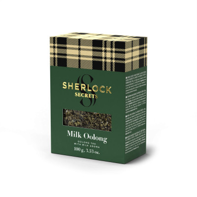 Чай Sherlock Secrets Milk Oolong зелений крупнолистовий 100 г (shs.03484)