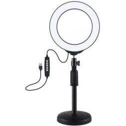 Набір блогера Puluz Ring USB LED lamp PKT3047B 6.2&quot; + table mount (PKT3047B)