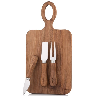 Дошка для подачі Ardesto Midori, для сиру 4 предмети (AR0929)