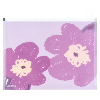 Папка на блискавці Axent zip-lock А4+ Lavender-4 (1497-39-A)