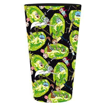 Склянка ABYstyle Rick And Morty Portals (ABYVER131)