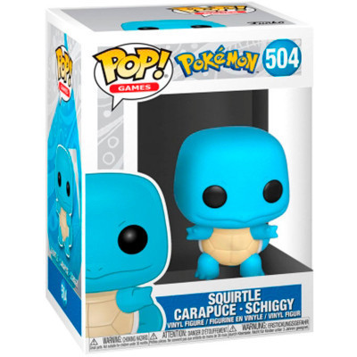 Фігурка Funko Pop Games: Pokemon - Squirtle (5908305242482)