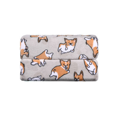 Плед Ardesto Flannel коргі, 160х200 см (ART0109PB)