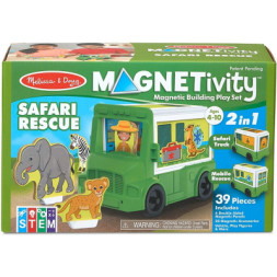 Ігровий набір Melissa&amp;Doug магнітний Сафарі - рятувальна машина (MD30666)