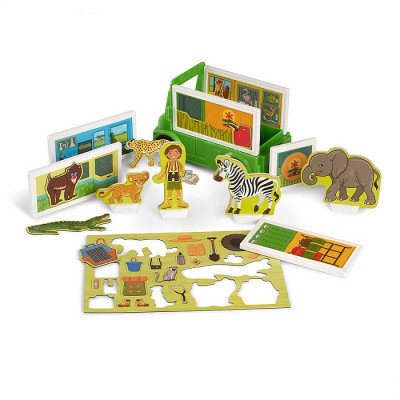 Ігровий набір Melissa&amp;Doug магнітний Сафарі - рятувальна машина (MD30666)