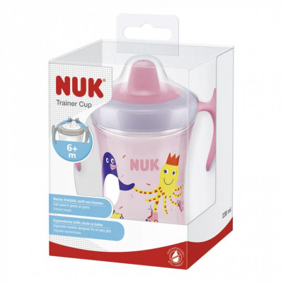 Поїльник-непроливайка Nuk Evolution Trainer Fun 230 мл (3953130)