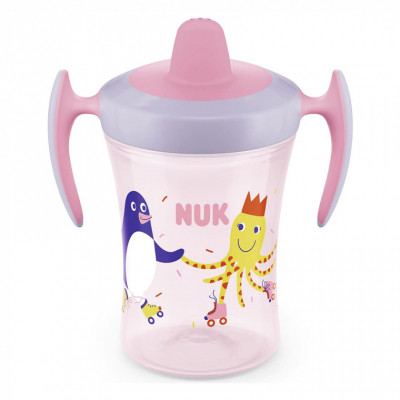 Поїльник-непроливайка Nuk Evolution Trainer Fun 230 мл (3953130)