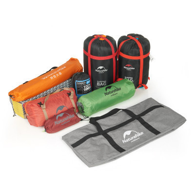 Дорожня сумка Naturehike баул NH17S021-M 45 л сірий (6927595724910)