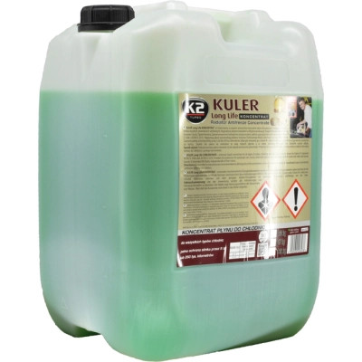 Антифриз K2 Kuler Long Life G11 зелена концентрат 20 кг (W416Z)