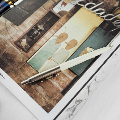 Ручка кулькова Parker JOTTER 17 Originals White CT BP в Eco упаковці (15 032e)